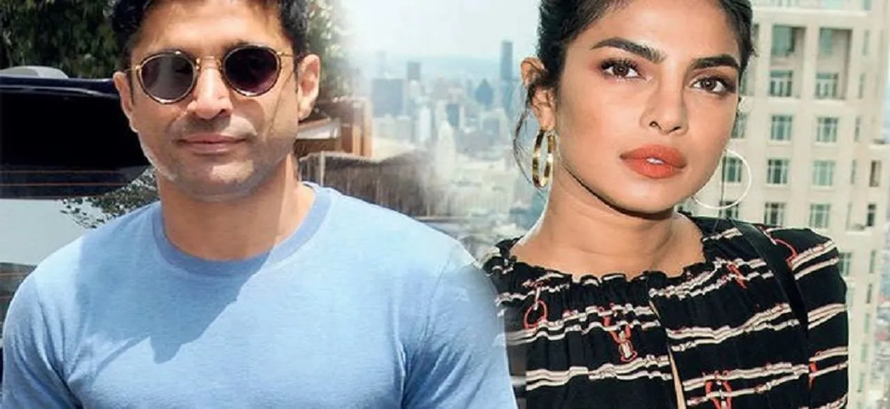 Priyanka Chopra, Farhan Akhtar shoots for 'The Sky is Pink' in Delhi