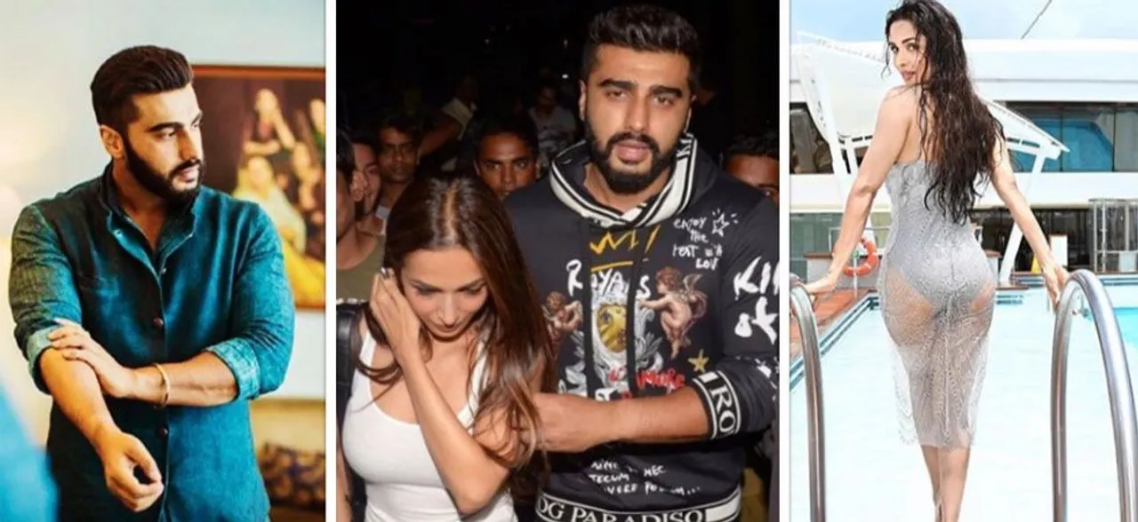 Arjun Kapoor and Malaika Arora cuddle up at a party, picture goes VIRAL
