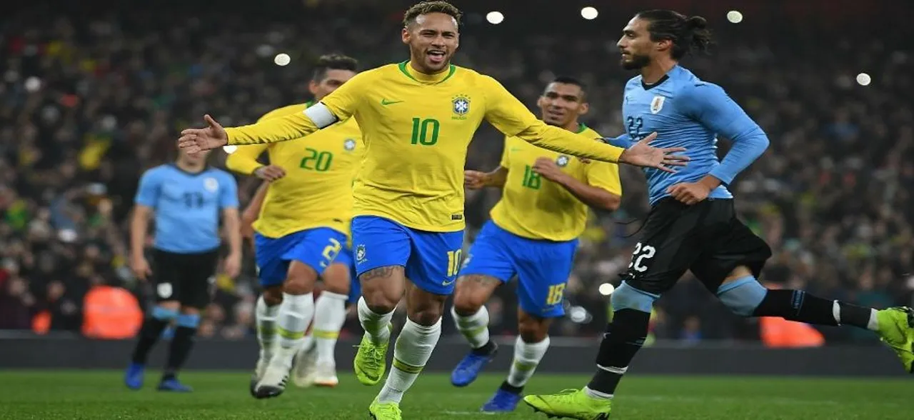 Neymar prolongs Uruguay's agony in international football, helps Brazil to win in friendly