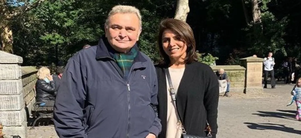 Shah Rukh Khan with Gauri, Suhana visit Rishi Kapoor in New York
