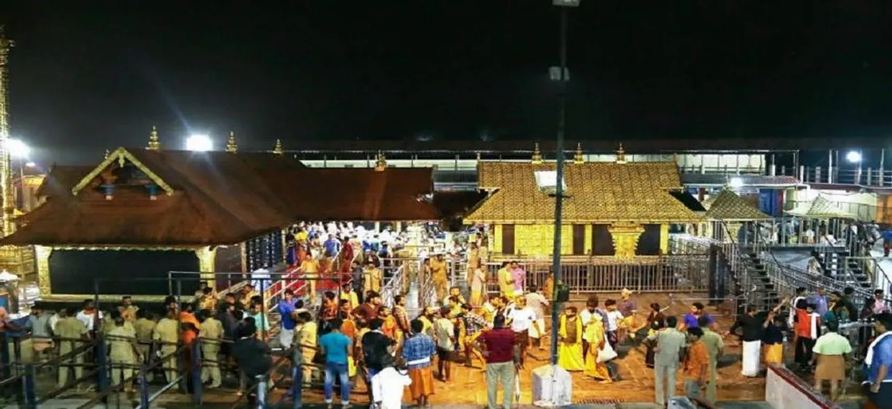 Sabarimala Temple: Late night protests, devotees detained at Sannidhaman