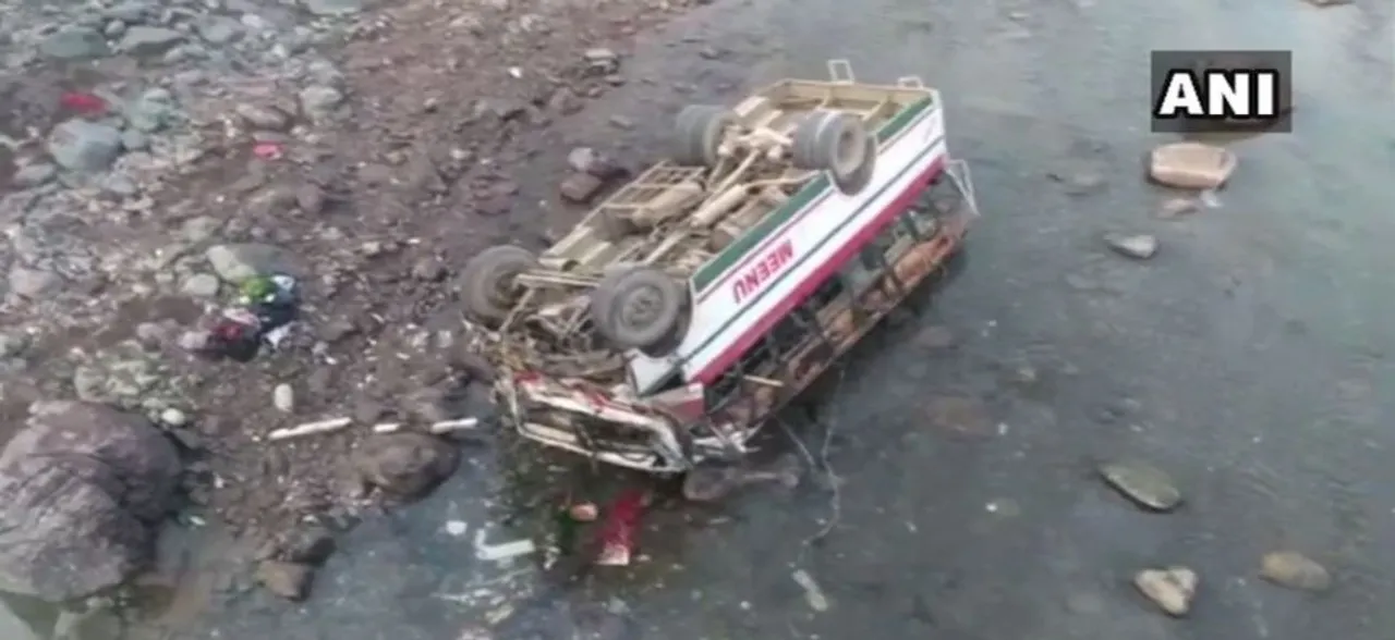 9 dead, 25 injured after bus plunges into river in Himachal Pradesh's Sirmaur