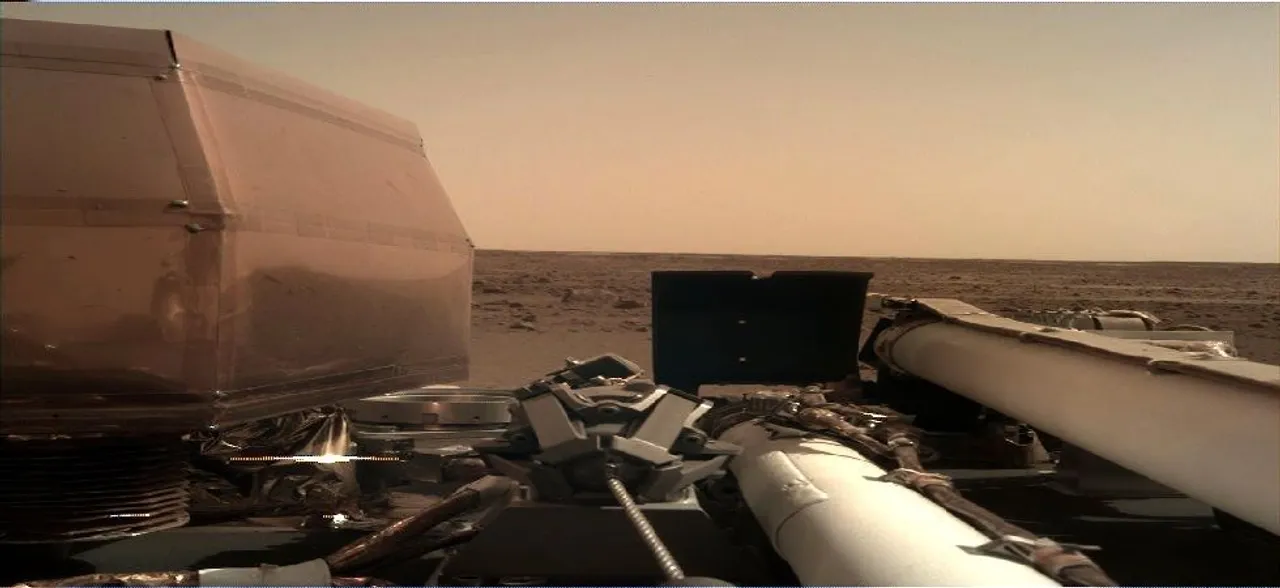 NASA's InSight touches down on Mars, to study its deep interiors 