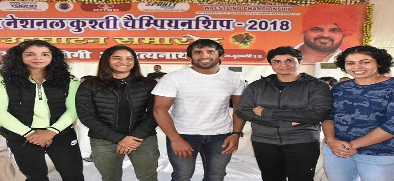 Bajrang Punia, Vinesh Phogat included in Grade A in revolutionary Wrestling Federation of India central contracts system