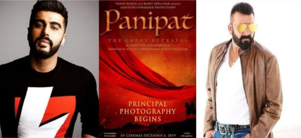 Arjun Kapoor, Sanjay Dutt begin shoot for Ashutosh Gowariker's war saga 'Panipat: The Great Betrayal' 