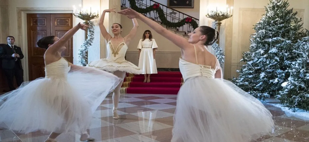  This old video of Melania Trump watching ballet is keeping Twitterati up at night