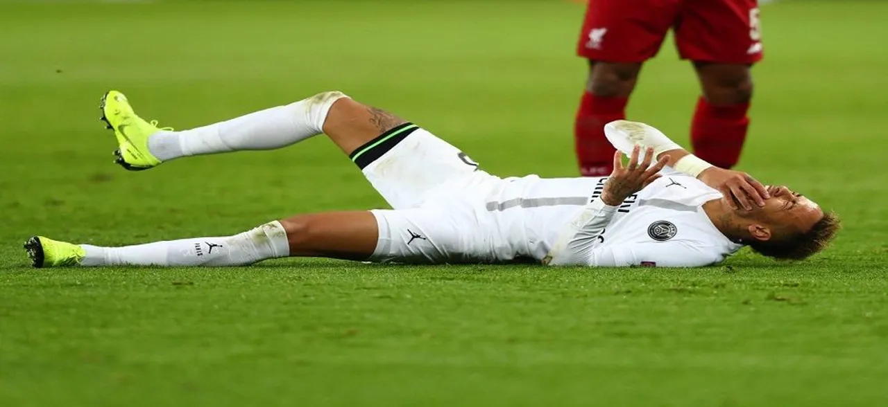 Neymar injury mars Paris Saint-Germain's Ligue 1 match against Bordeaux