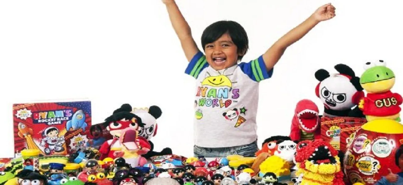 Forbes: 7-year-old multi-millionaire among YouTube's highest paid stars