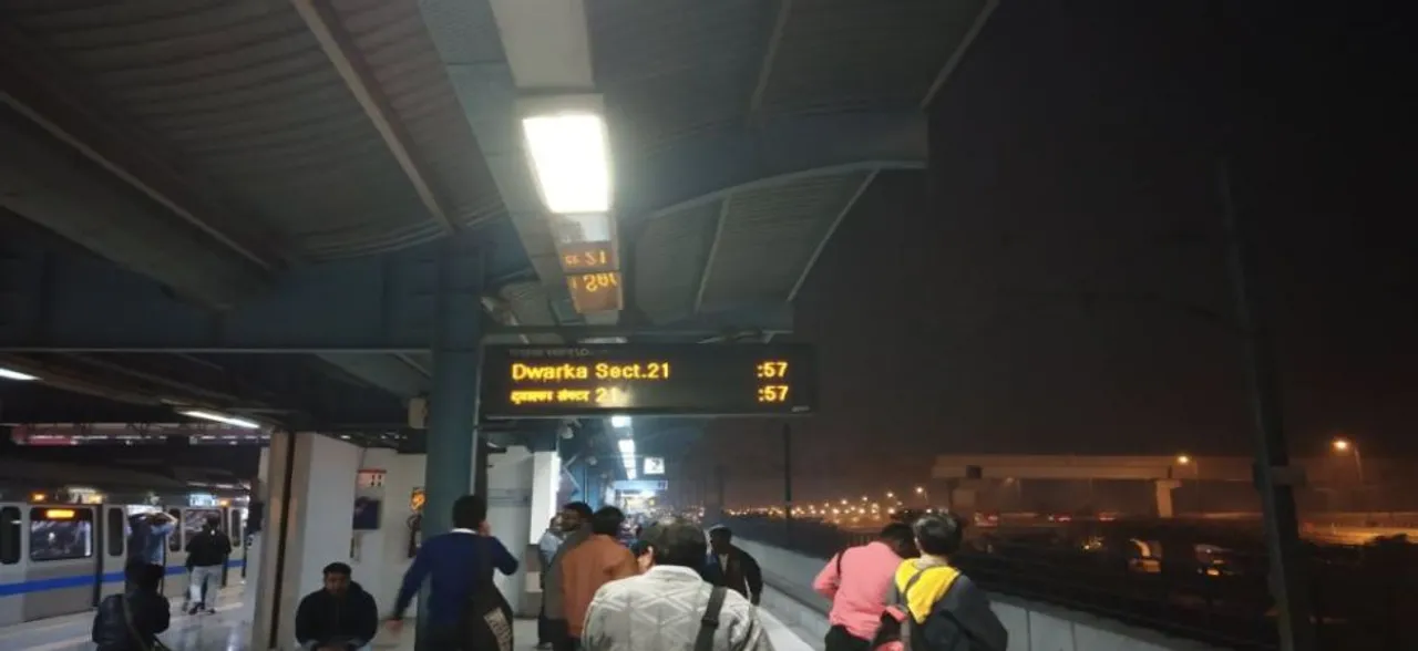 Delhi Metro's Blue Line services develop another technical snag, passengers stranded
