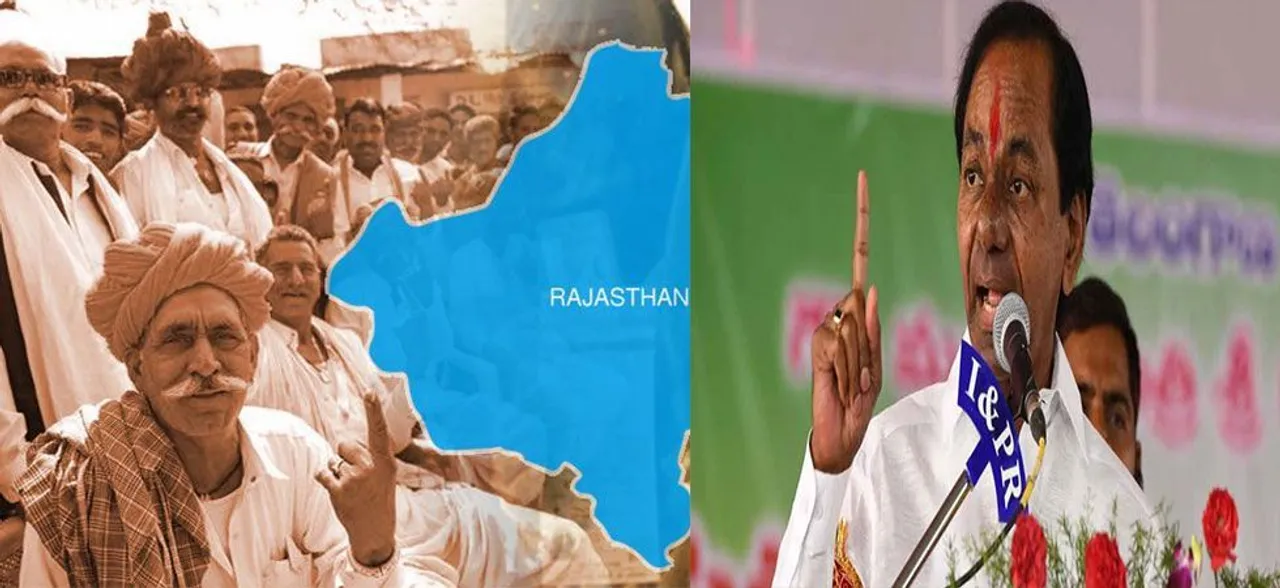 After hard-fought political campaign, Assembly election in Rajasthan, Telangana today