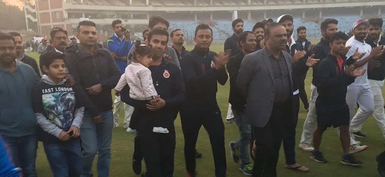 Gautam Gambhir farewell â€“ When tension was dispelled by chants of â€˜Gauti, Gautiâ€™