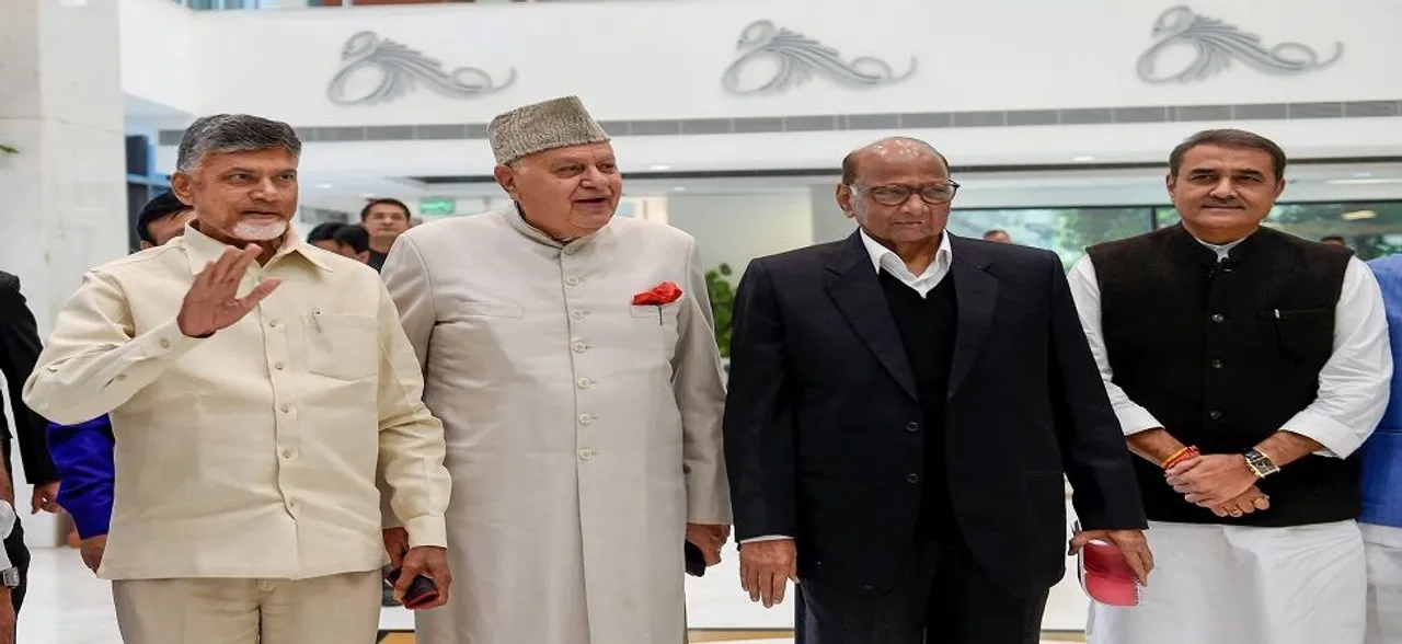 To take on BJP, Opposition parties huddle in Delhi, Rahul Gandhi slams PM Modi