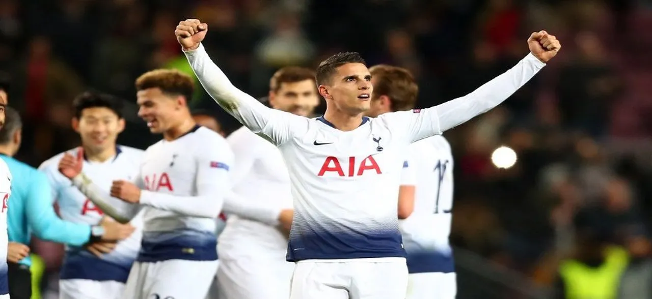 Tottenham come back from brink to qualify for last 16 of UEFA Champions League after Inter Milan draw
