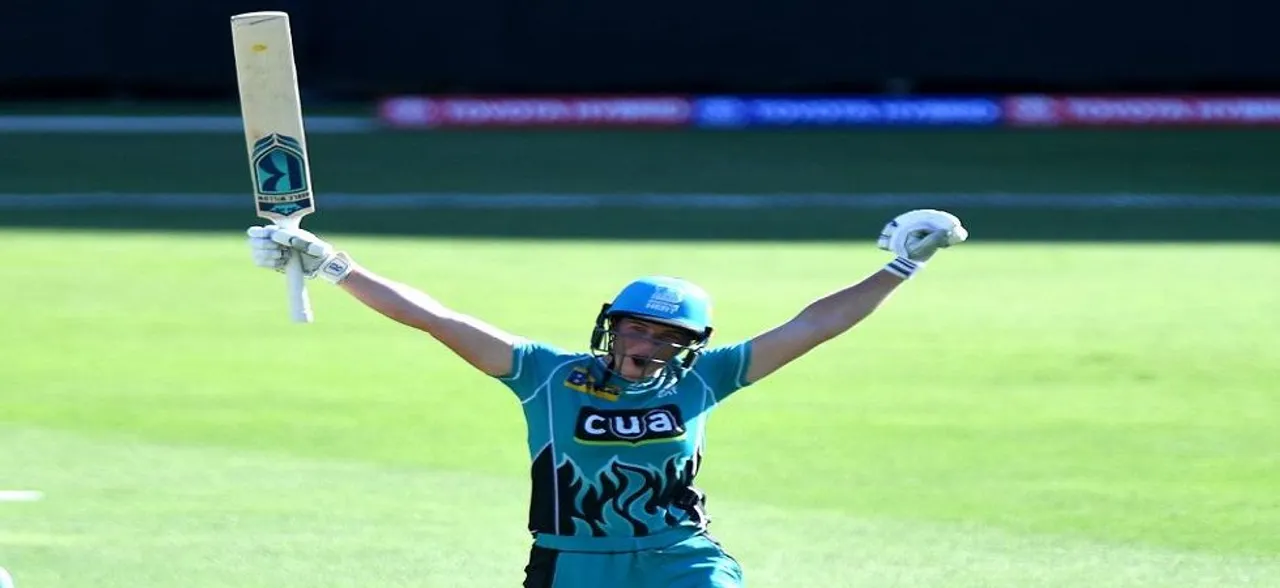 Grace Harris blasts fastest century off 42 balls in Womenâ€™s Big Bash League, creates record