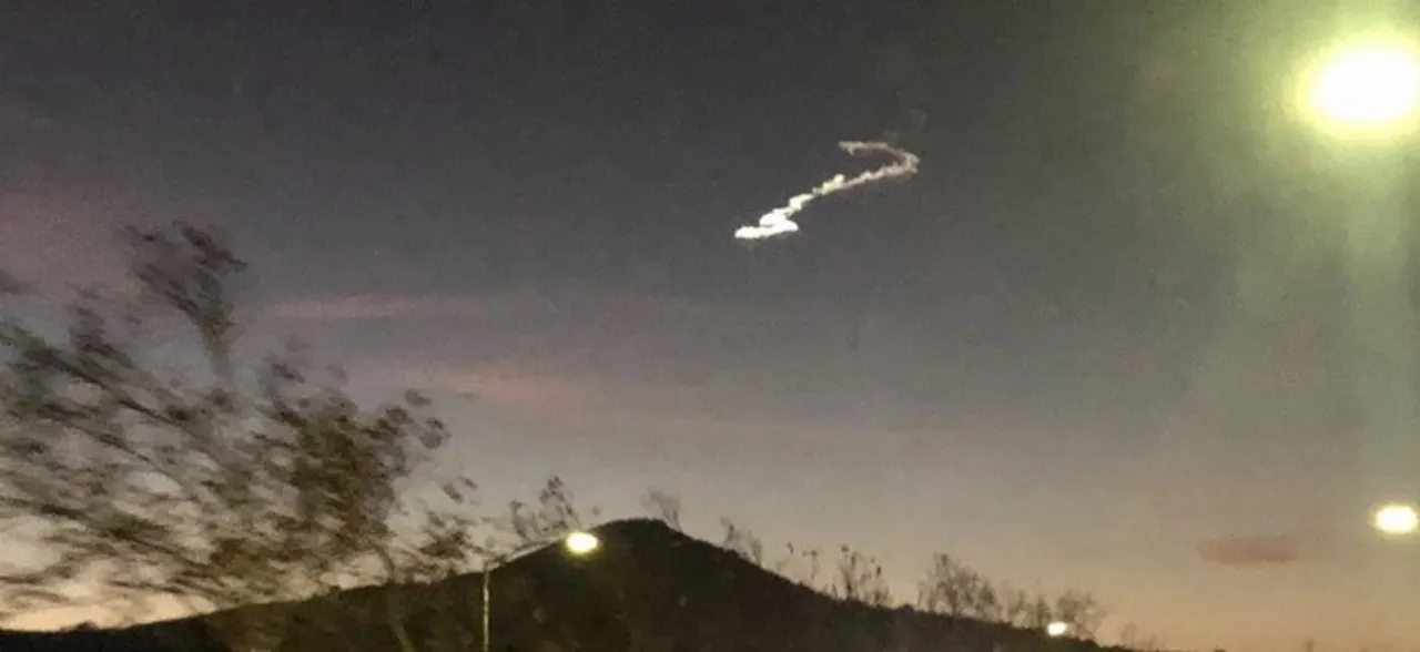 Mystery light spotted in Northern California sky sends Twitter into a frenzy