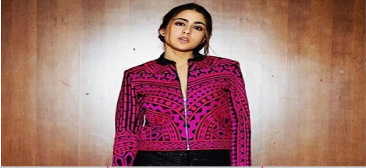 Sara Ali Khanâ€™s thigh-high boots with pink bomber jacket is heating up the Winter