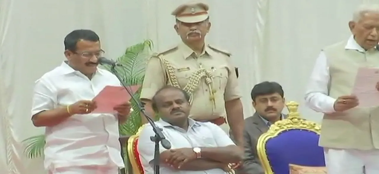 Karnataka: HD Kumaraswamy-led coalition Cabinet expanded, eight Congress ministers inducted