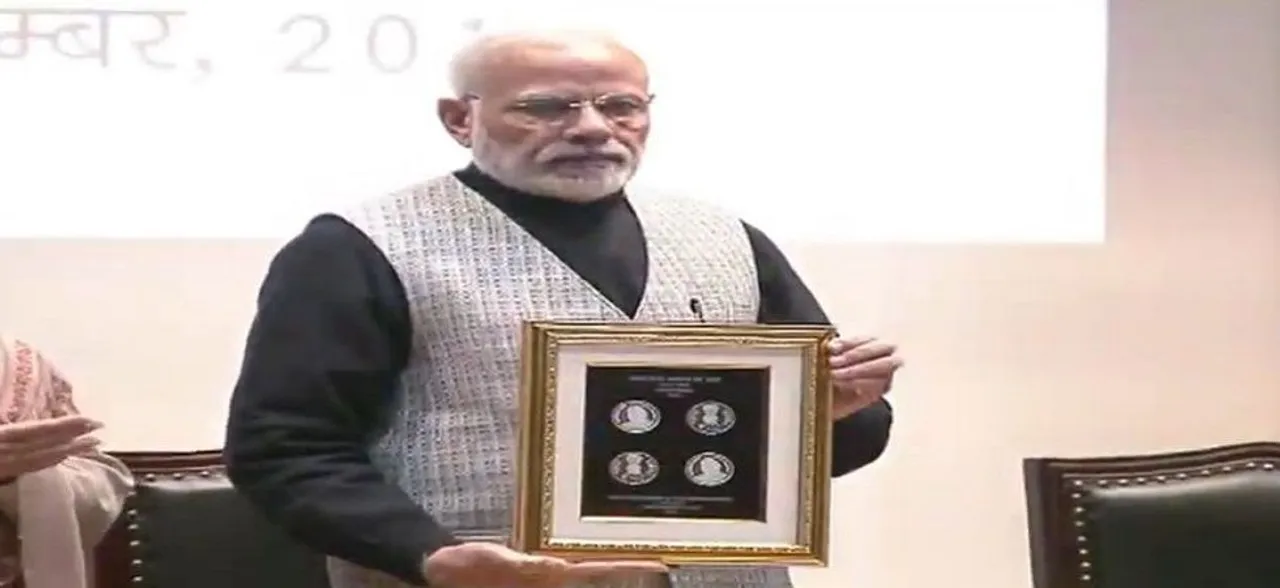 PM Modi launches commemorative Rs 100 coin with Atal Bihari Vajpayee's impression