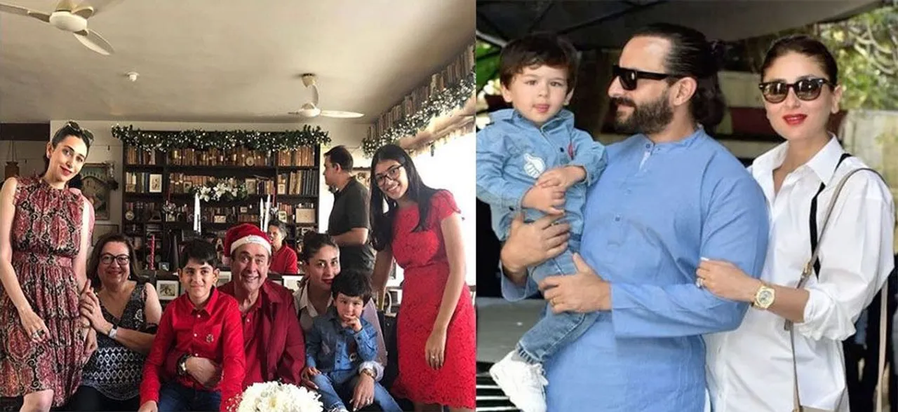 Kareena Kapoor Khan attends annual Kapoor Christmas lunch with Saif, Karisma, son Taimur, see pics
