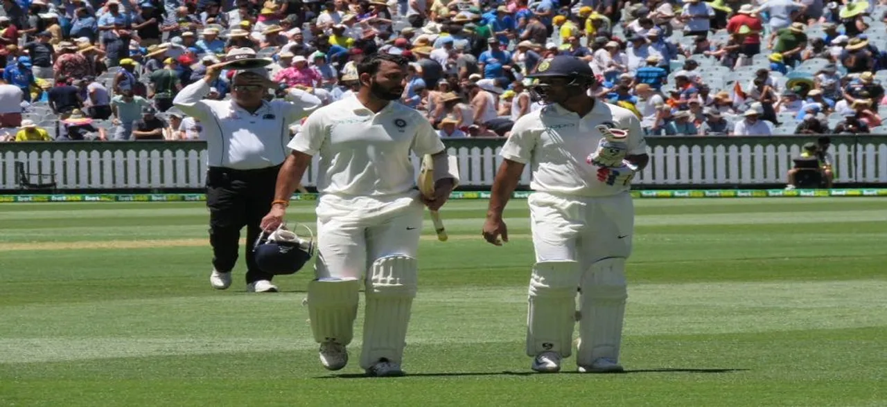 Mayank Agarwal, Cheteshwar Pujara fifties gives India edge in Boxing Day Test vs Australia