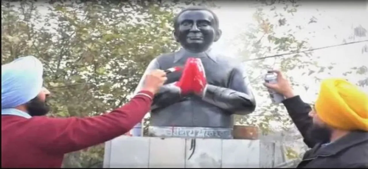 Youth Akali Dal leader held for vandalising Rajiv Gandhi's statue, Amarinder Singh demands apology