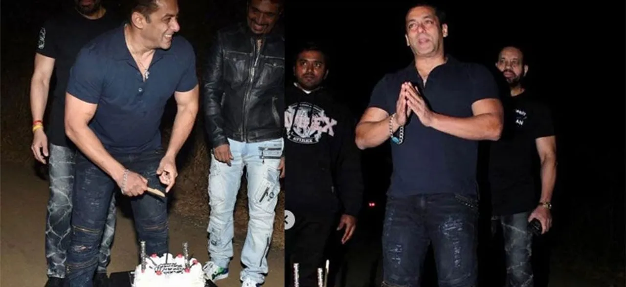 Happy Birthday Salman Khan: Bhaijaan is all smiles as he cuts birthday cake at his Panvel farmhouse