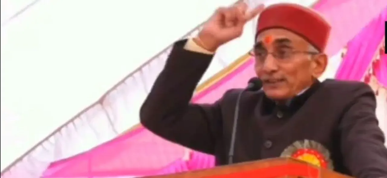 Purvanchal University VC asks students to commit violence, sparks controversy 