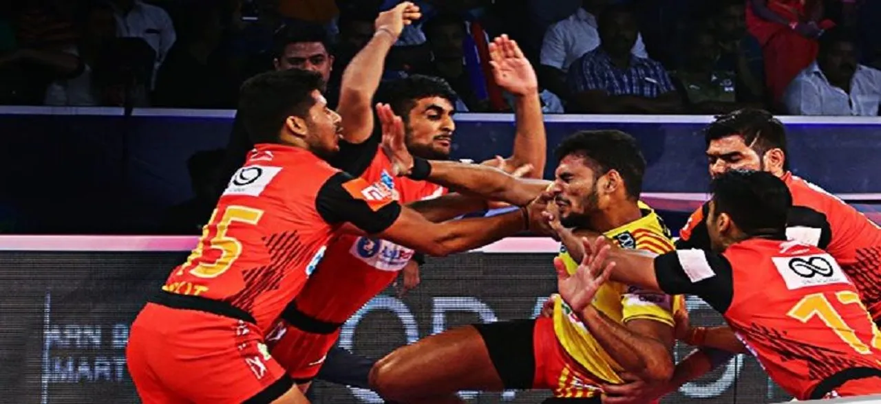 Pro Kabaddi league: Bengaluru Bulls seal final spot in PKL, beats Gujarat Fortunegiants 41-29