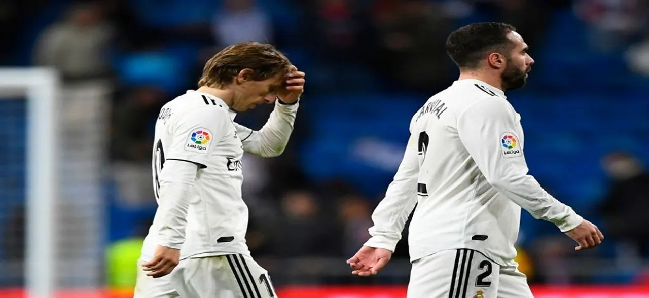 Real Madrid fall 10 points behind Barcelona after shock defeat to Real Sociedad in La Liga