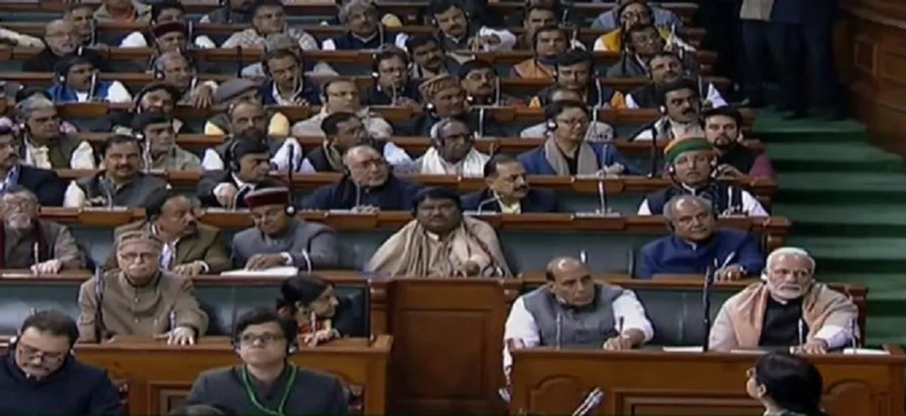 Lok Sabha passes 10% Quota Bill for economically weaker section in upper castes 