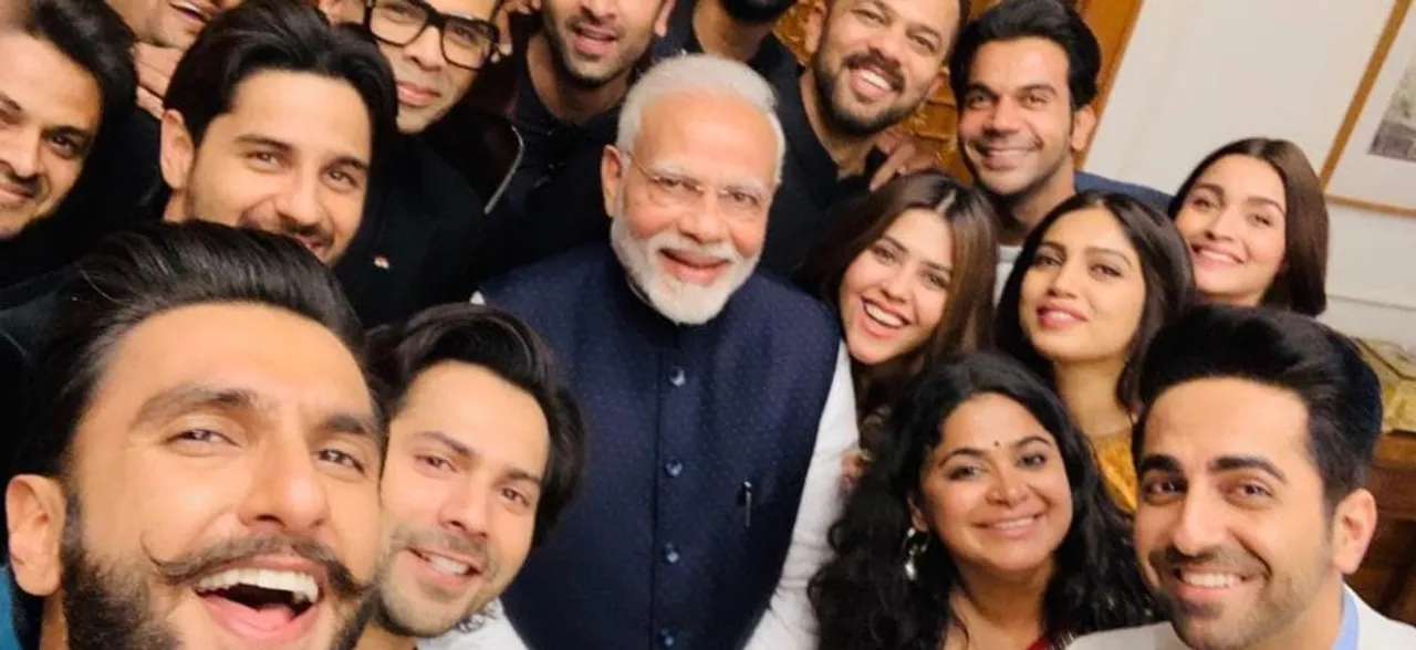 PM Narendra Modiâ€™s selfie with Bollywood celebrities sets the internet on fire, check out the hilarious reactions