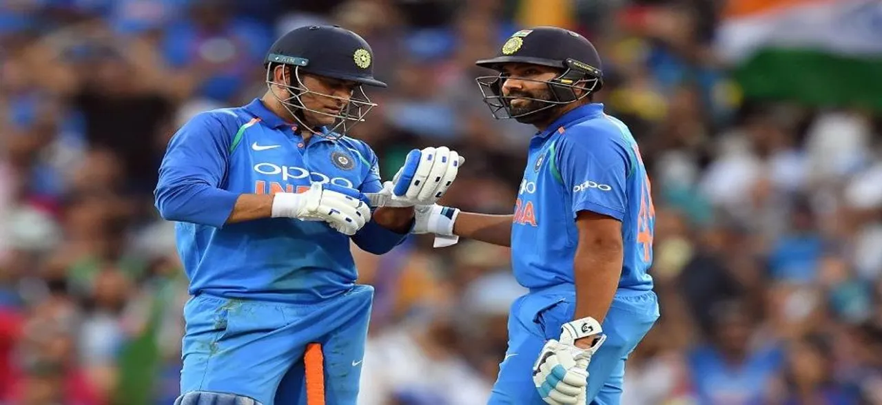 Rohit Sharma shows off his dancing skills, attempts the floss dance