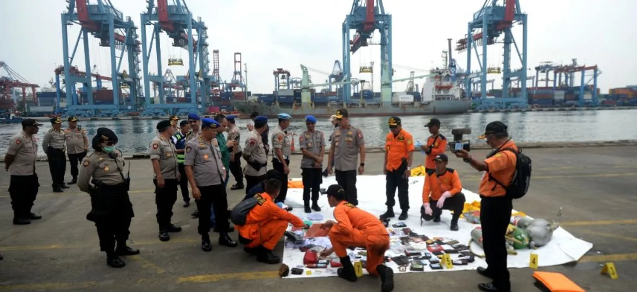 Indonesia finds Lion Air jet's cockpit voice recorder, human remains in Java Sea