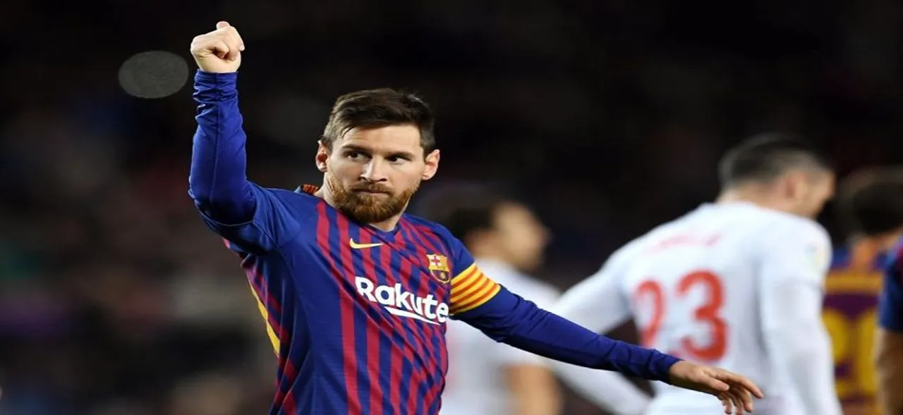 Lionel Messi scores 'monstrous' 400th goal, Barcelona extend advantage in La Liga