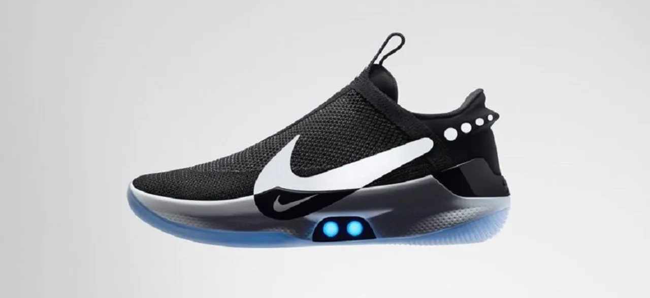 Nikeâ€™s new self-lacing basketball shoes are digital smart too, rechargeable with a smartphone app