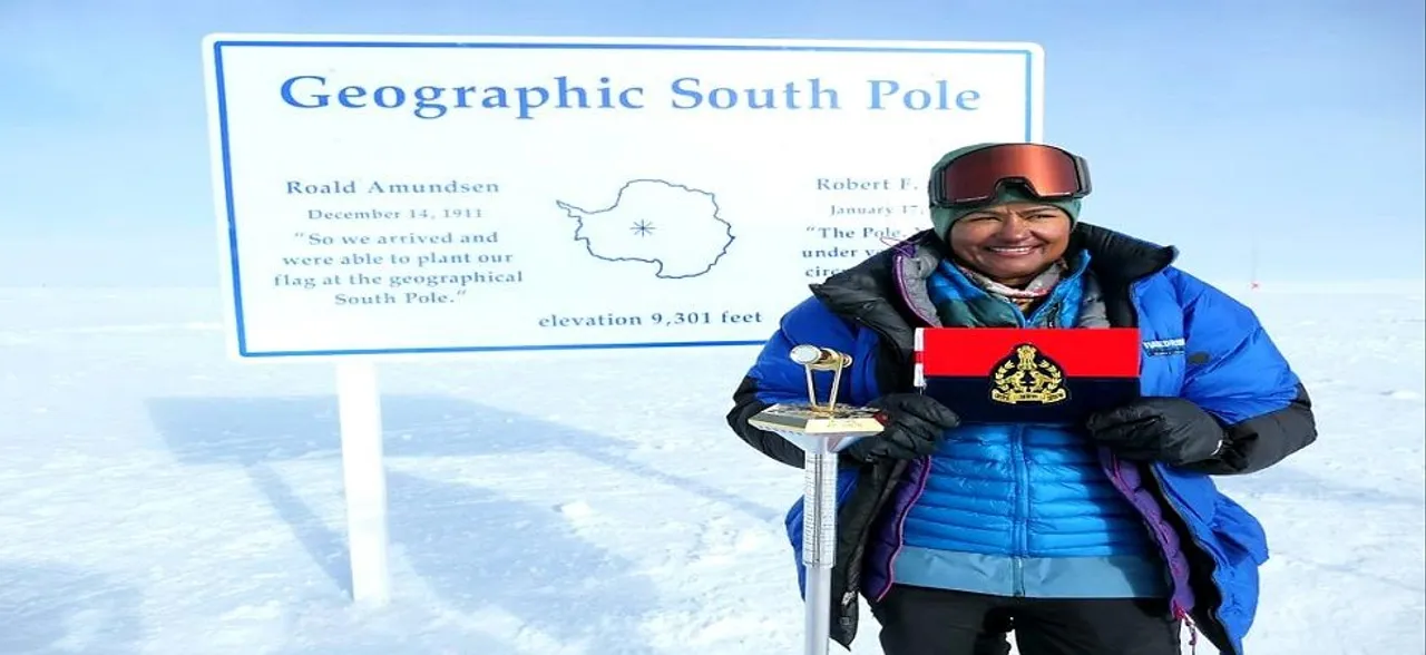 Aparna Kumar becomes first woman IPS officer to reach South Pole