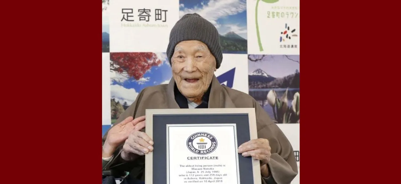 Masazo Nonaka, world's oldest living man, dies at 113 in Japan
