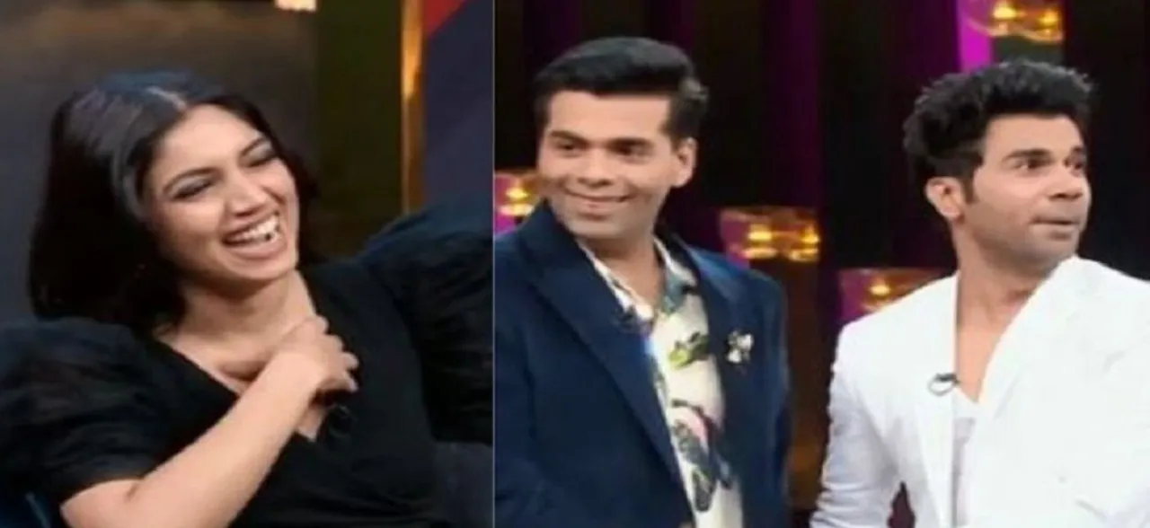 Koffee With Karan 6: Rajkumar Rao flirts with Karan Johar, ready to be filmmakerâ€™s gay partner in a movie