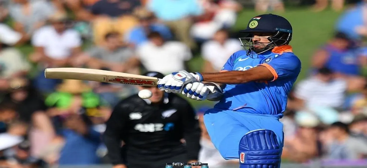 Shikhar Dhawan scales Mount 5K in Napier ODI against New Zealand