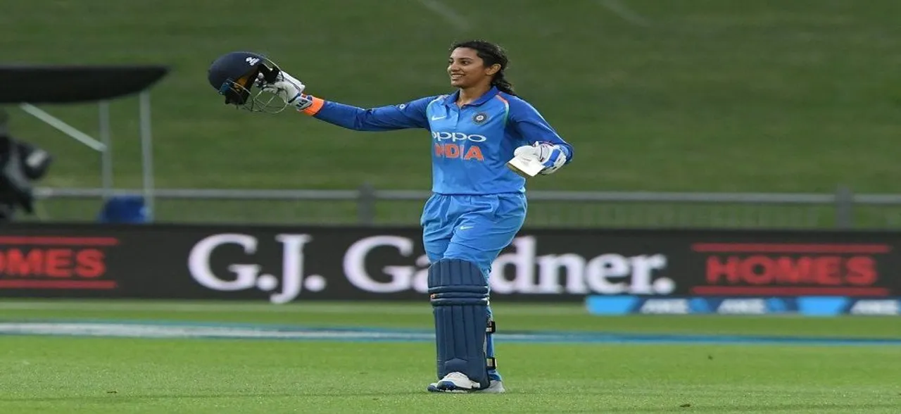 Smriti Mandhana blasts century as India women thrash New Zealand
