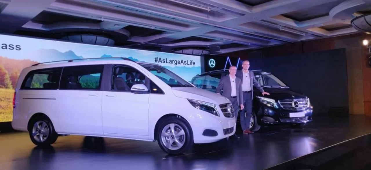 Mercedes-Benz V-class luxury MPV launched in India, check price and features