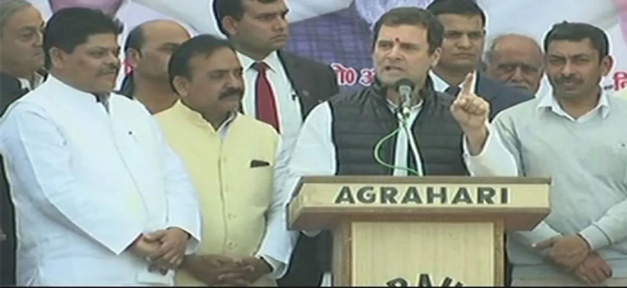 â€˜Acche din aaye kyaâ€™: In his Uttar Pradesh bastion, Congress chief Rahul Gandhi taunts PM Narendra Modi