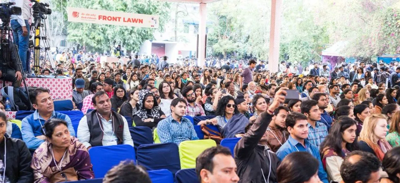 Jaipur Literature Festival 2019: 4 injured after a part of peepal tree falls on delegates