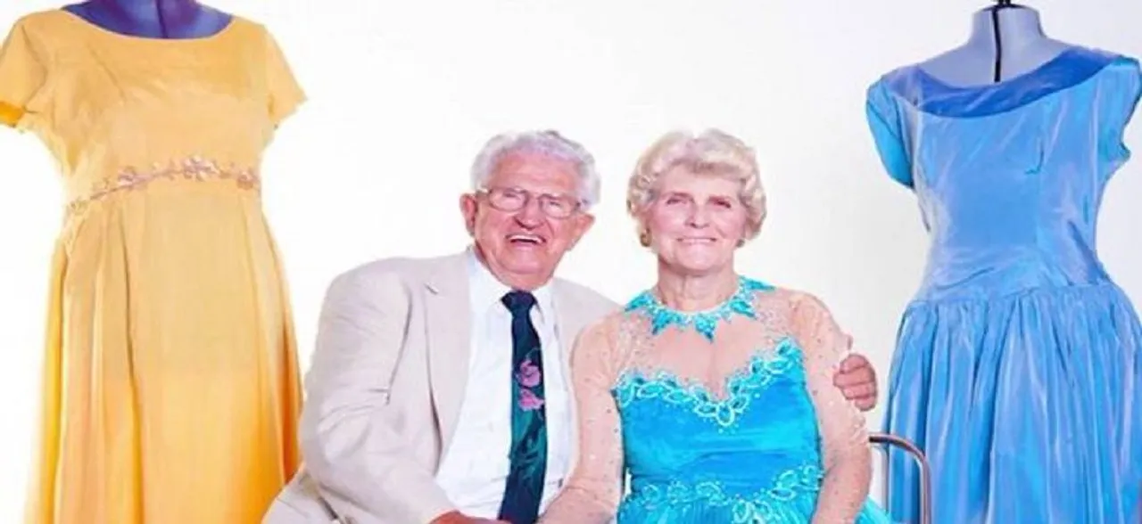True Love is still alive, 83-year-old German man bought 55,000 dresses so his beloved never repeats the same dress 