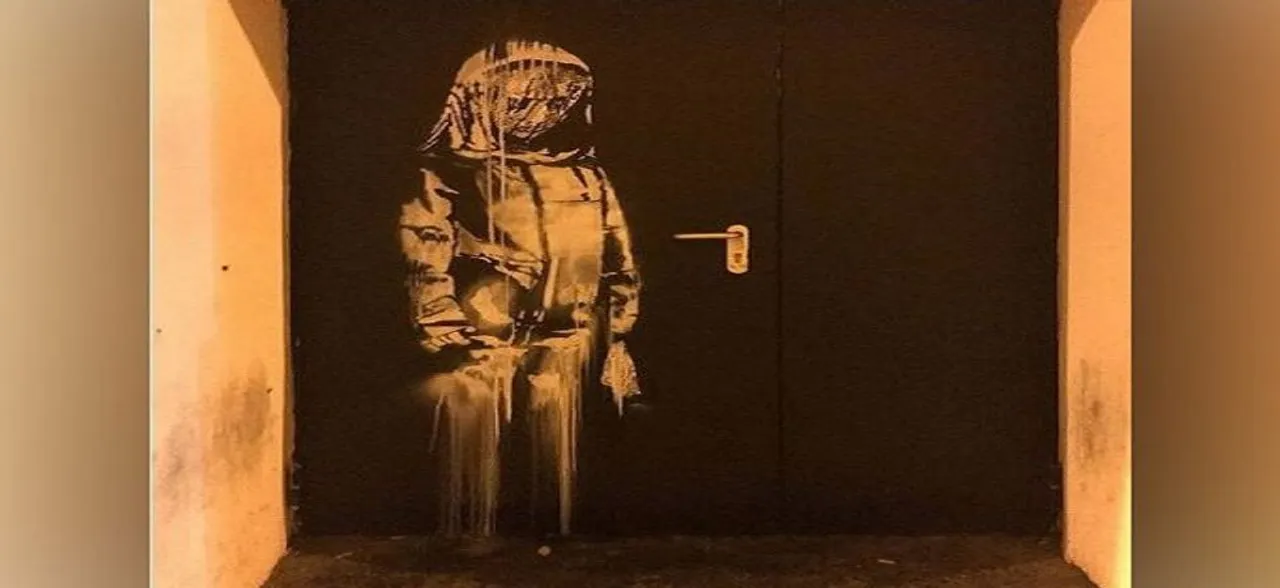 Banksy mural on Paris' Bataclan fire door stolen