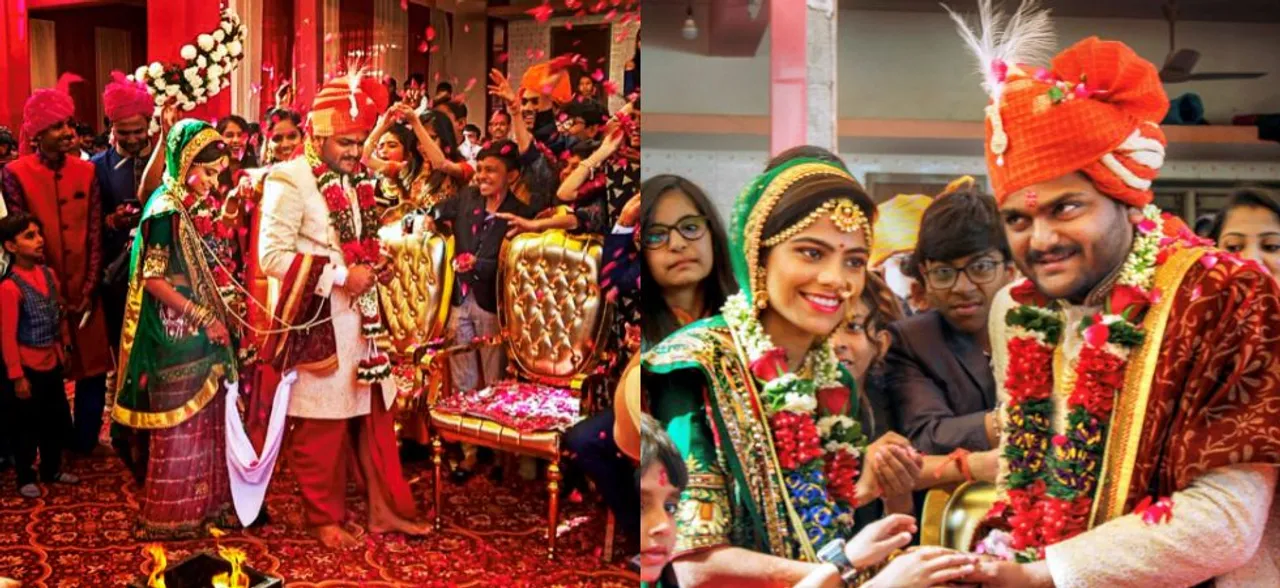 Patidar leader Hardik Patel ties knot with childhood friend at simple temple ceremony 