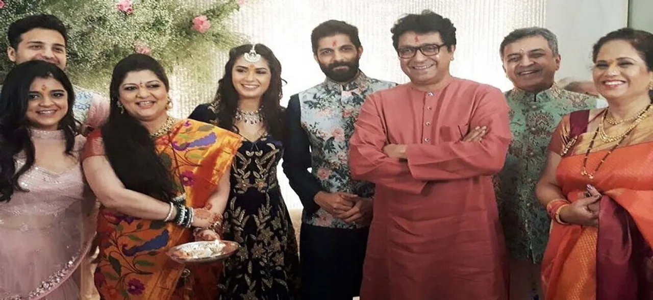 MNS chief Raj Thackeray's son Amit Thackeray ties knot with Mitali Borude