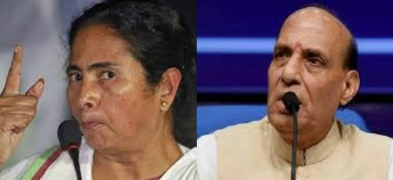 â€˜Control your partyâ€™: Angry Mamata Banerjee tells Rajnath Singh after Amit Shahâ€™s Bengal rally    