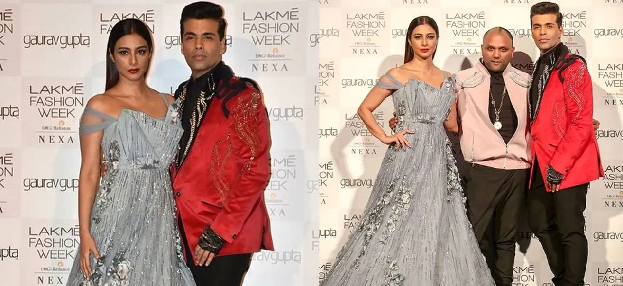 Gaurav Gupta gives theatrical start to LFW Summer/Resort 2019 with Tabu and Karan Johar