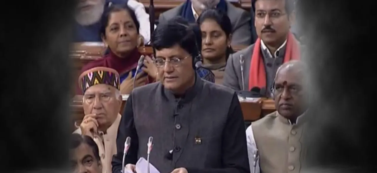 Big bonanza for middle class, full tax rebate for those earning up to RS 5 lakh 